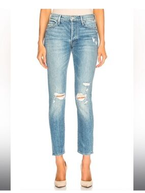 MOTHER Superior The Stinger Flood Skinny Jeans